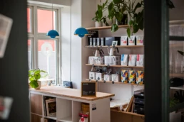Butiksmiljø i Sort Cirkel